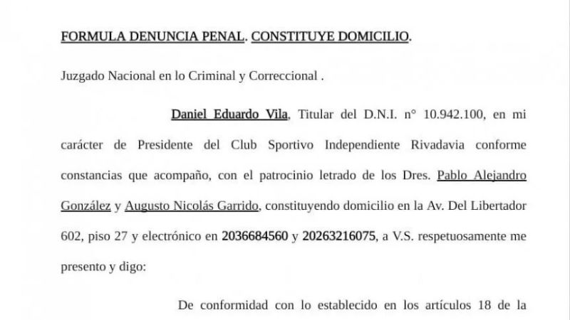 Por Reali, acusan de “estafa” a San Lorenzo