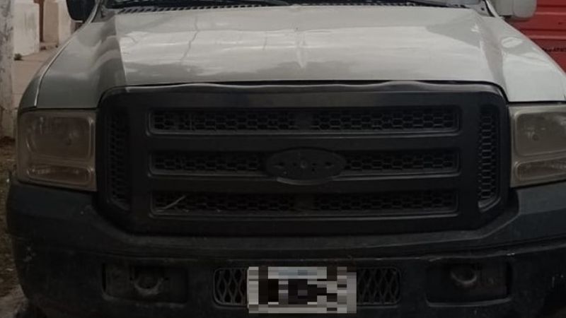 Recuperan una camioneta robada