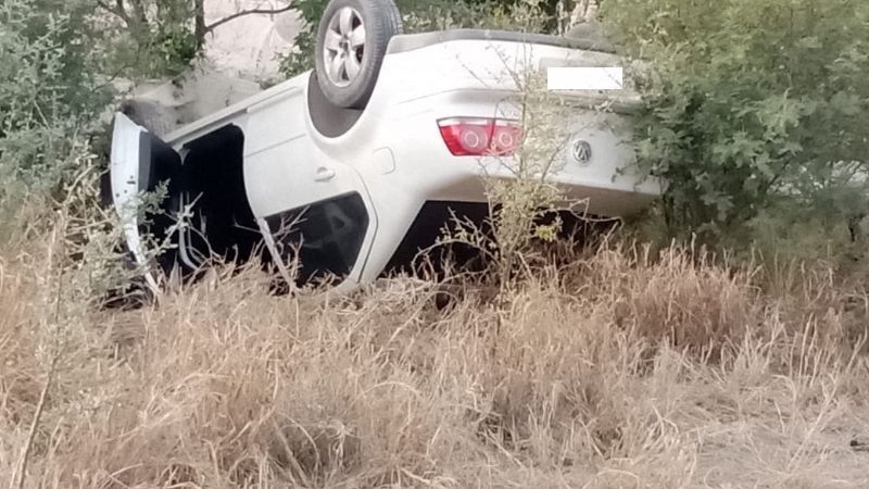 Vuelco con dos heridos en Capayán