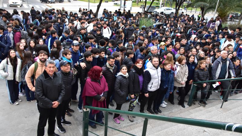 Se realizó la tradicional caminata “La Fray apuesta a la vida”