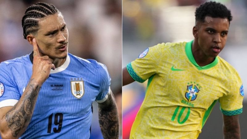 Uruguay-Brasil, una final anticipada en 4tos.