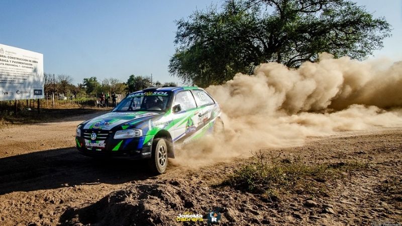 Polti y Amonte dominaron la 1ra. etapa en Icaño