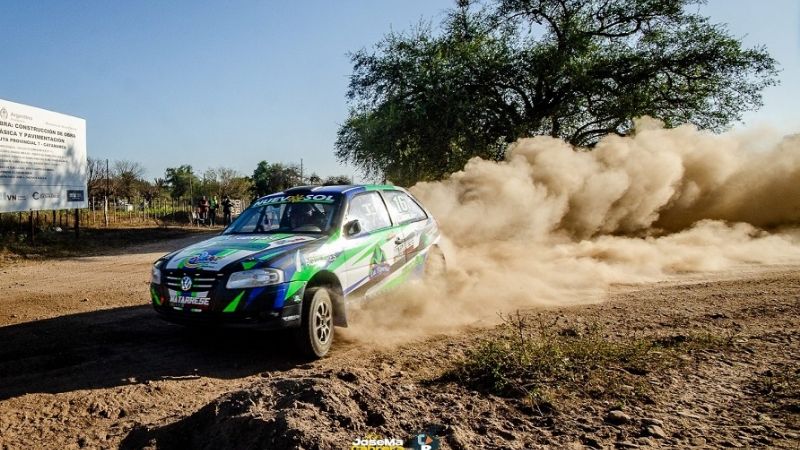 Polti y Amonte dominaron la 1ra. etapa en Icaño