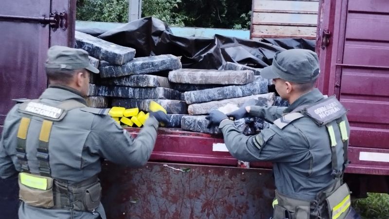 Gran hallazgo: secuestraron un cargamento de más de tres toneladas y media de marihuana