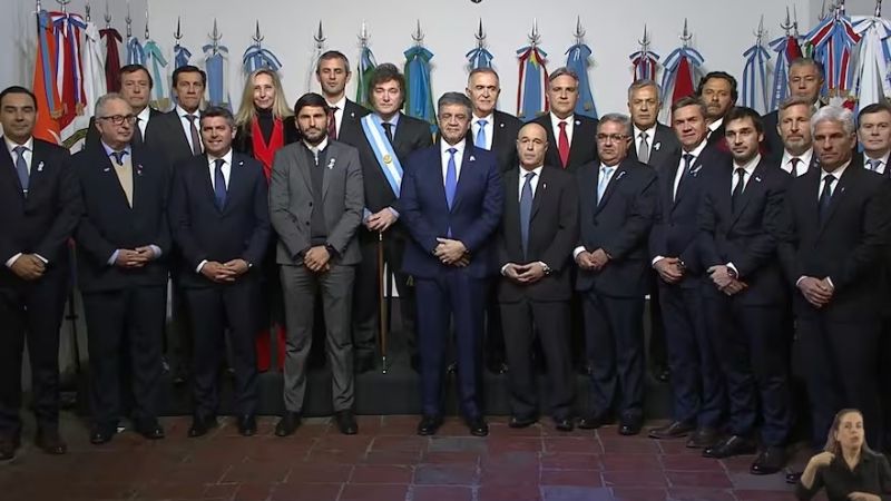 Milei y 18 gobernadores firmaron el Pacto de Mayo