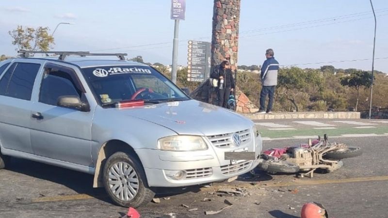 Heridos en un choque