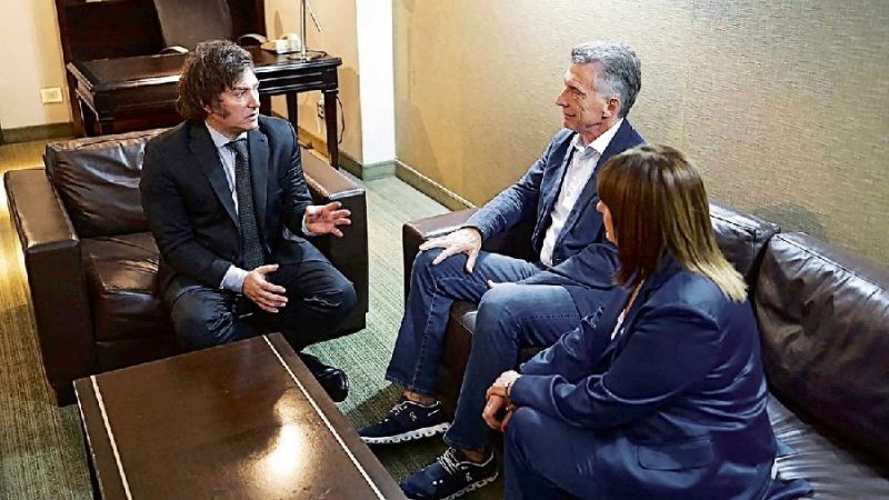 Macri estuvo cuatro horas con Milei, en Olivos
