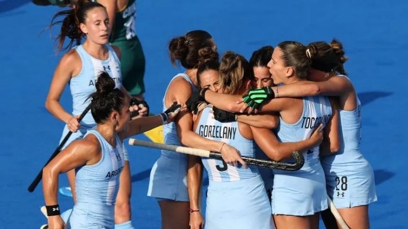 Las Leonas, ya en 4tos., empataron con Australia