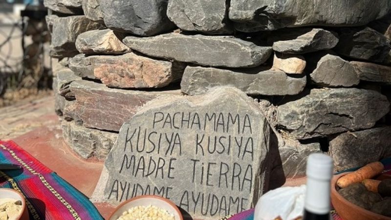 Homenaje a la Pachamama en San José