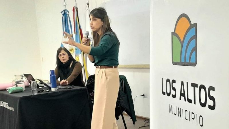 Capacitación en la ley Micaela en Los Altos
