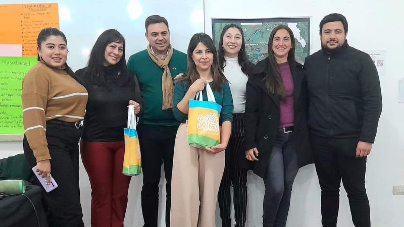 Capacitación en la ley Micaela en Los Altos