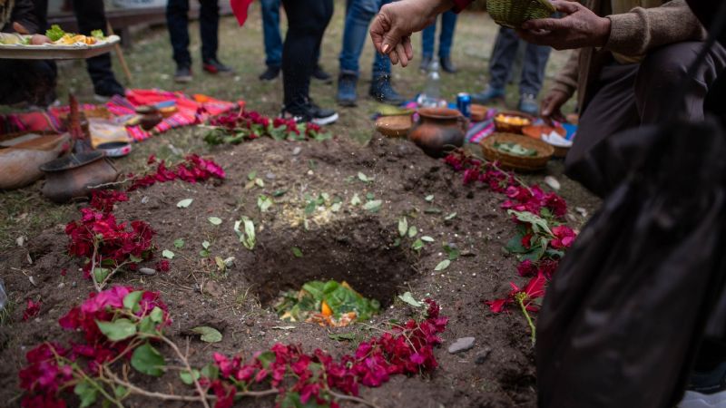 Corpachada por el Día de la Pachamama