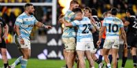 TRIUNFAZO. Los Pumas volvieron a hacer historia y les ganaron a los All Blacks en Wellington por el Rugby Championship.