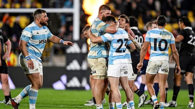 Histórico triunfo de Los Pumas sobre los All Blacks