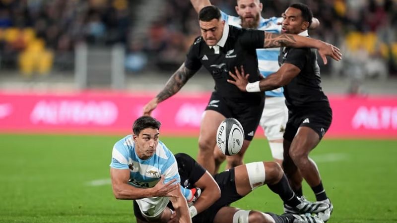 Histórico triunfo de Los Pumas sobre los All Blacks