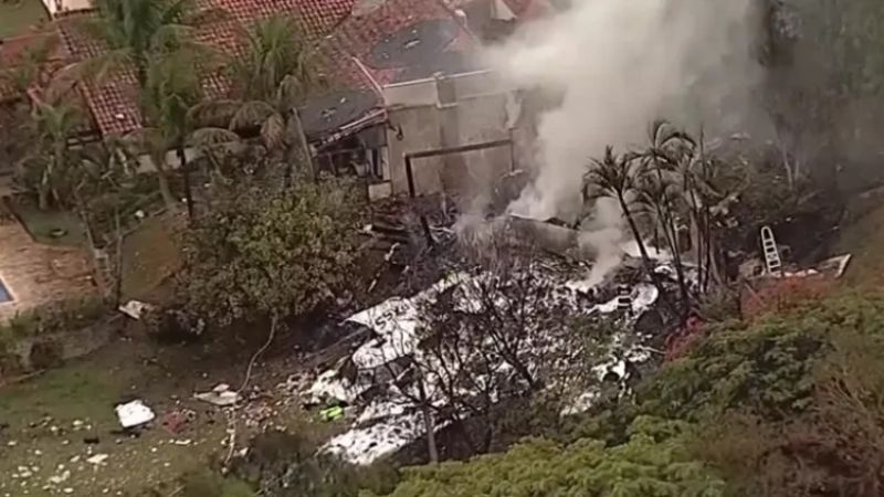 Tragedia aérea en Brasil con 61 muertos