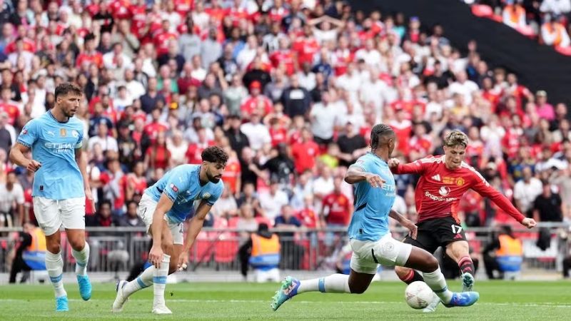 Manchester City le ganó la Community Shield al United.