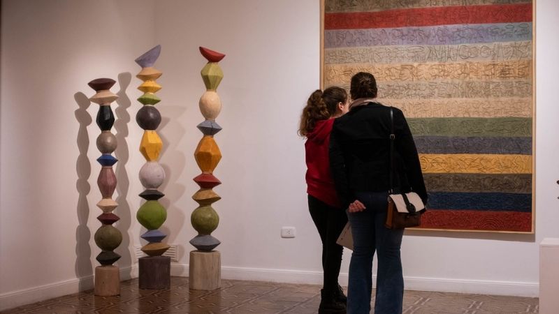 Con una fuerte impronta del paisaje santamariano, abrió la muestra Diálogos en el Laureano Brizuela