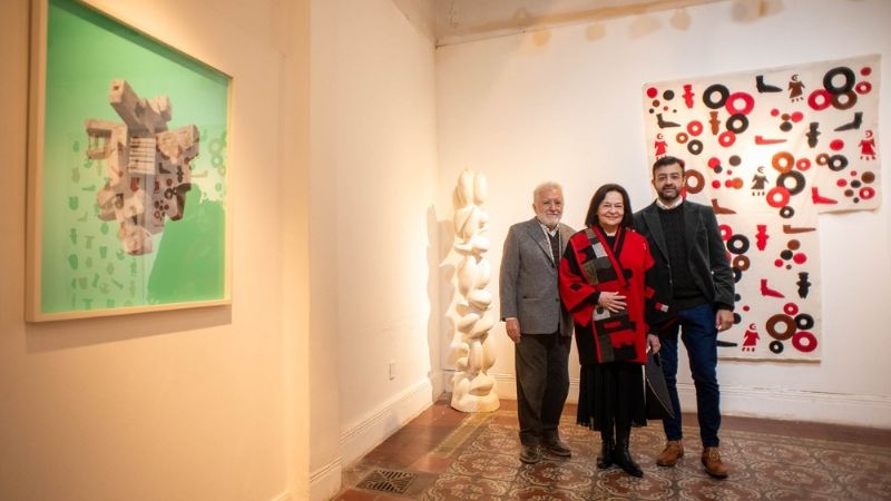 Con una fuerte impronta del paisaje santamariano, abrió la muestra Diálogos en el Laureano Brizuela