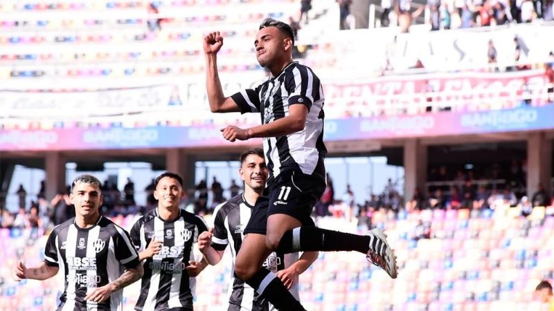 Central Córdoba en su primer triunfo en la Liga