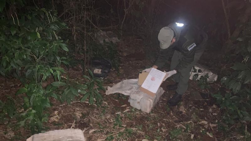 Secuestraron un cargamento de más 129 kilos de marihuana