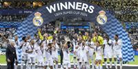 REAL MADRID máximo campeón de Europa, al ganar HOY la Supercopa continental, ante el Atalanta.