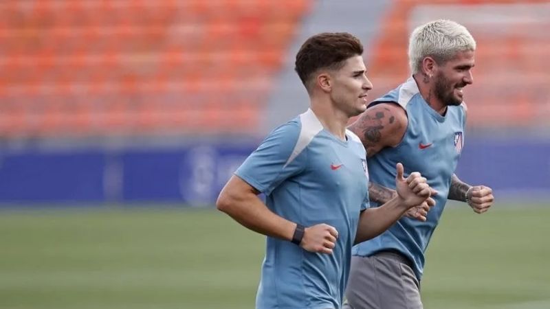 Julián ya entrenó en el Atlético de Madrid