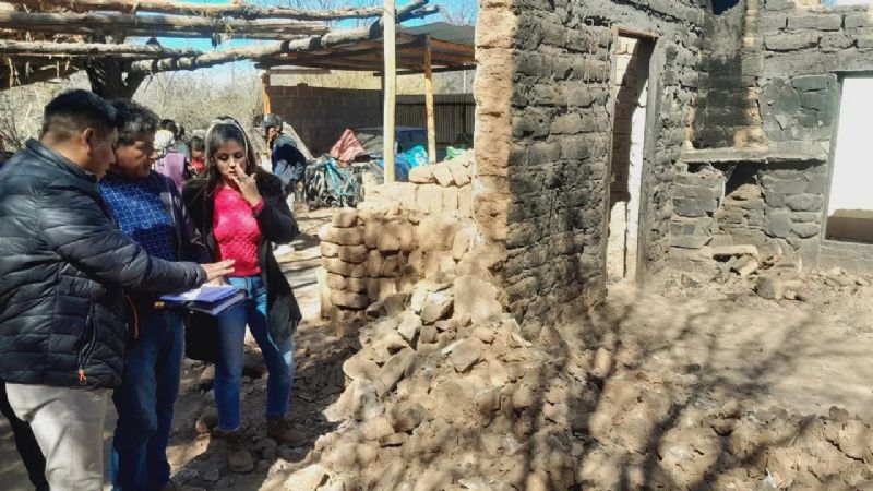 Perdieron todo en un incendio y recibieron una emotiva muestra de solidaridad