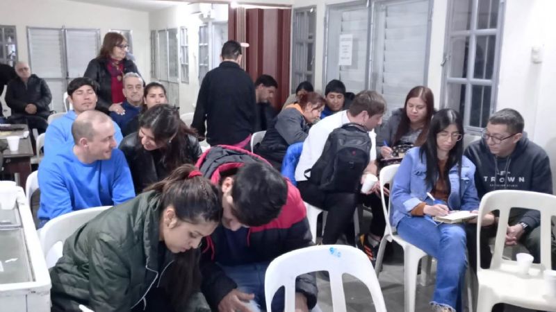 Nueve parejas de novios se prepararon para el Sacramento del Matrimonio