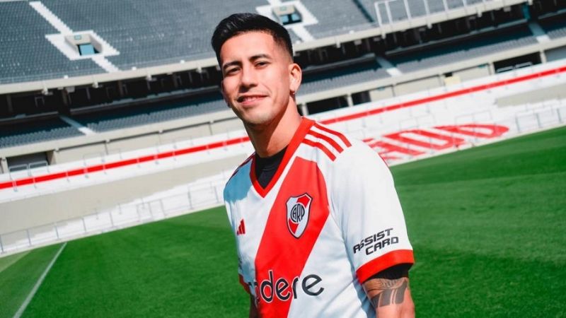 Meza, presentado como nuevo refuerzo de River