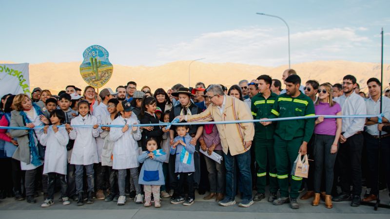 Histórico: el puente de San José es una realidad y pone fin a los problemas de aislamiento de la población en época estival