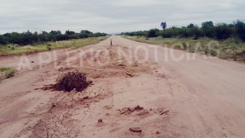 Pobladores de Cortaderas piden mejoras en una ruta