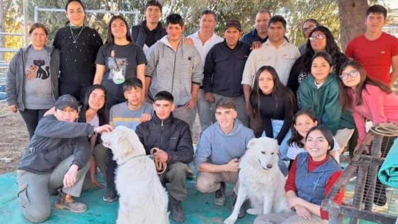 Escuelas agrotécnicas participan de Ovinpiadas Huinca Renanco 2024