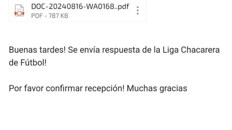 La Liga Chacarera negó pedido sobre La Estación