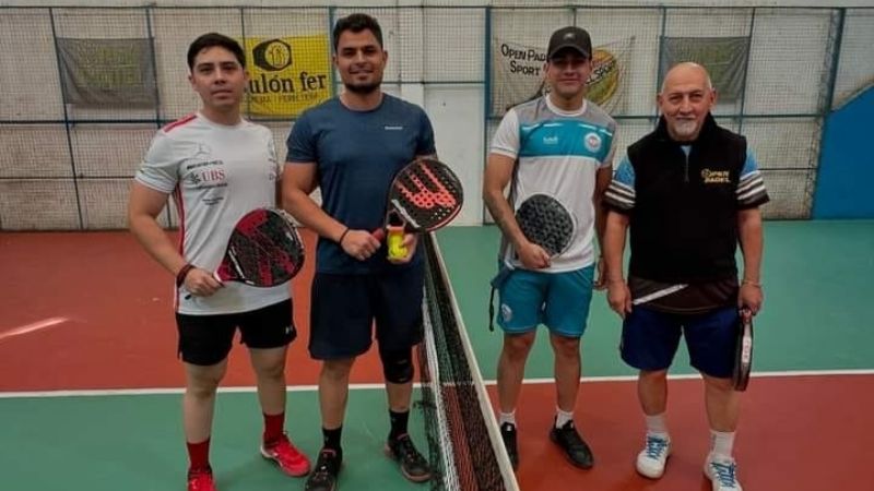 80 duplas en la 4ta. Fecha en Open Padel