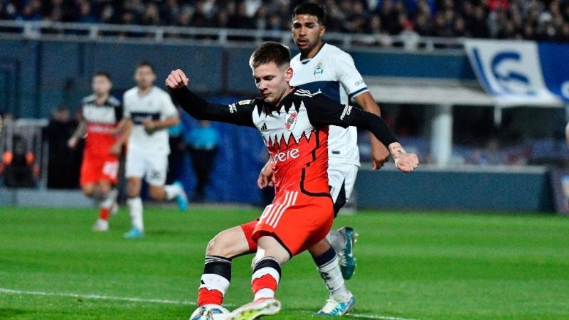River ganaba, pero Gimnasia no lo dejó