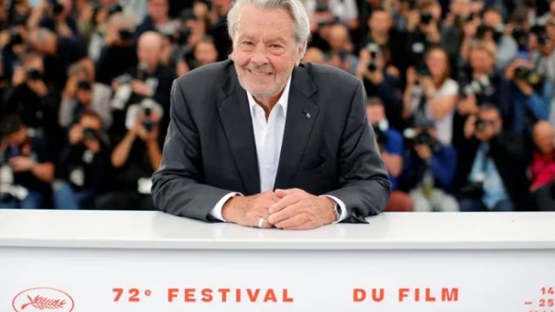 Murió el legendario actor francés Alain Delon a los 88 años