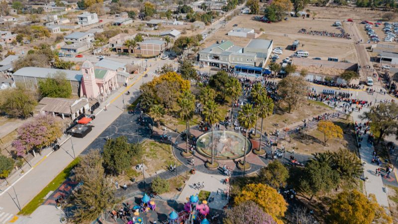 El Gobierno Provincial inauguró una plaza en homenaje al General José de San Martín