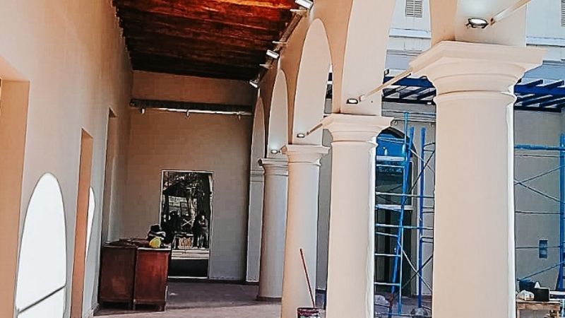 Reparación y restauración de la Biblioteca Provincial Dr. Julio Herrera