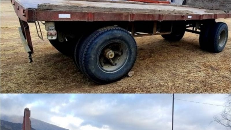 Secuestran dos acoplados