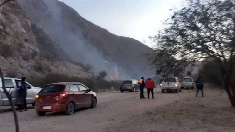 Viento, incendios y falta de energía afectan a Belén