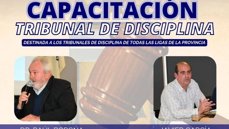 Capacitan sobre Tribunales de Disciplina