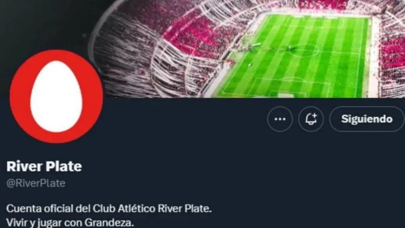 River presentó a Acuña a “puro huevo…!”
