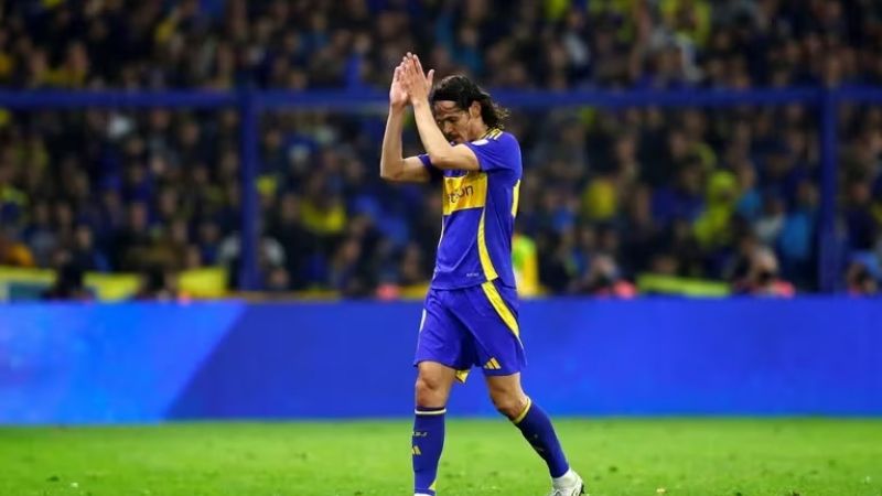 Mala para Boca; Cavani no jugará contra Cruzeiro