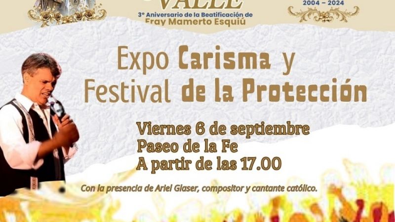 Invitan a participar de la Expo Carisma y  Festival de la Protección