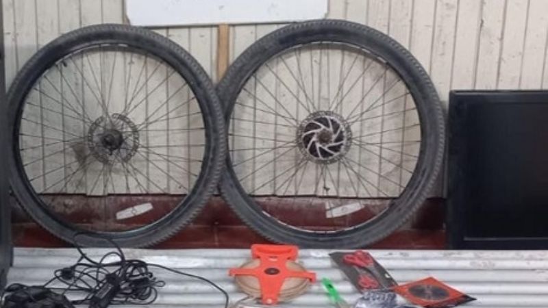 En allanamiento recuperan elementos robados