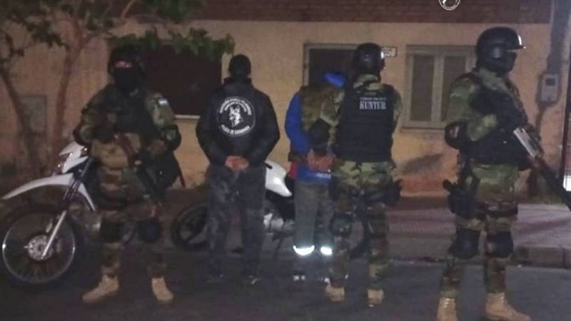 En un allanamiento incautan 21 kilos de marihuana