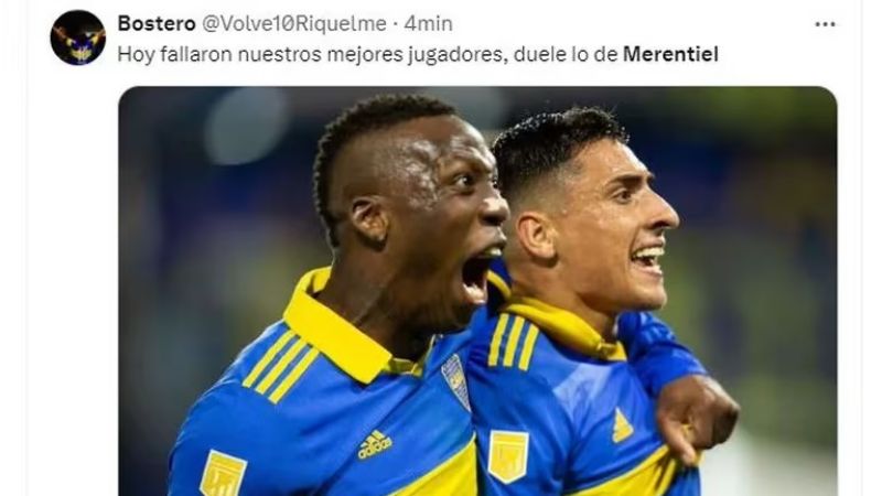 La eliminación de Boca “estalló” en las redes