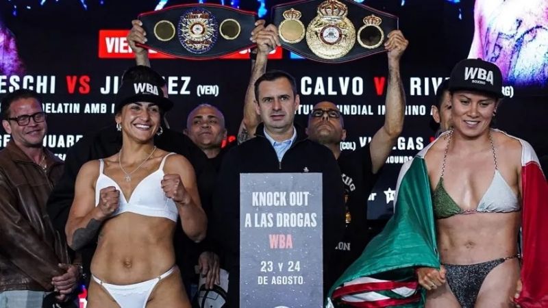 Nazarena y Josué listos para el “KO a las Drogas”