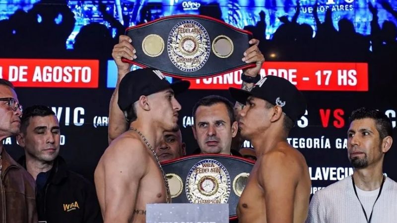 Nazarena y Josué listos para el “KO a las Drogas”